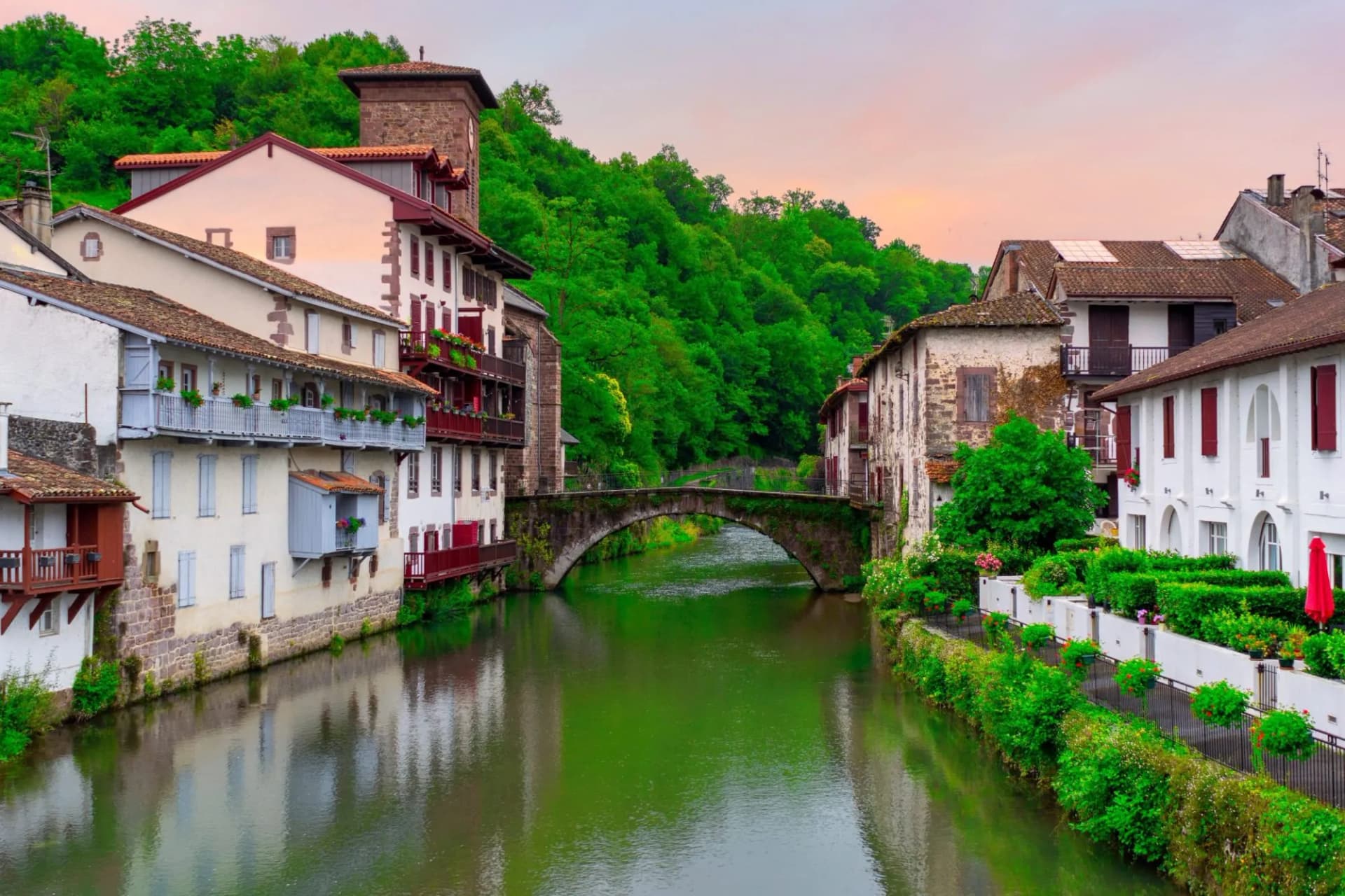 The pretty village of Saint Jean Pied de Port
